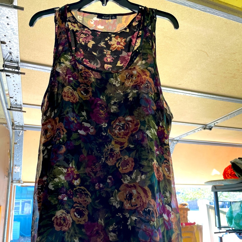 Nice ladies tank top with 2 layers.